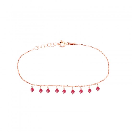 CZ4037B ΒΡΑΧΙΟΛΙ RED ROSE PL 925