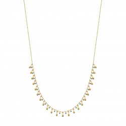 CZ6196NTUR ΚΟΛΙΕ ΔΑΚΡΥ ZIRGON GOLD PL 925