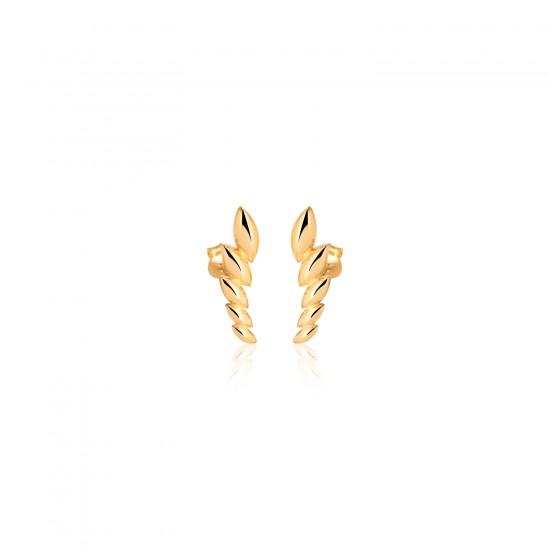 CZEAR6363 ΣΚΟΥΛΑΡΙΚΙ CUFF GOLD PL 925