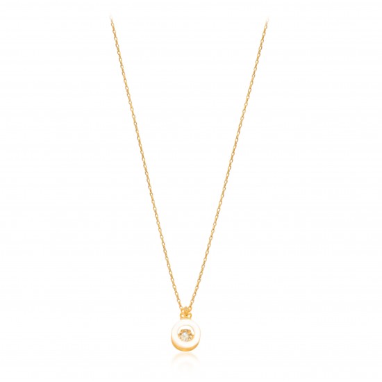 CZ9990N ΚΟΛΙΕ ΚΥΚΛΟΣ ΦΙΛΝΤΙΣΙ GOLD PL 925