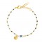 FNCY0301BWH ΒΡΑΧΙΟΛΙ ΜΑΤΙ ΟΒΑΛ GOLD PL 925
