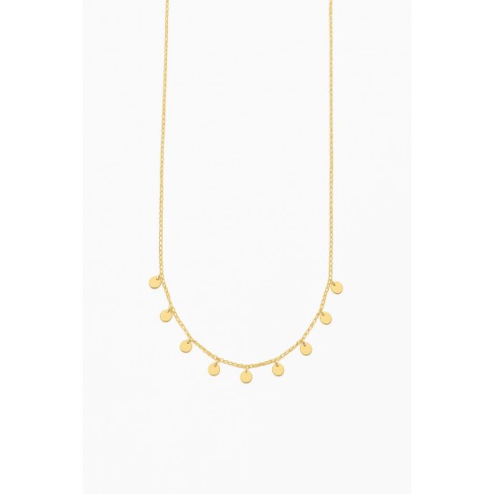 CΖ10167N ΚΟΛΙΕ ΦΛΟΥΡΙΑ GOLD PL 925