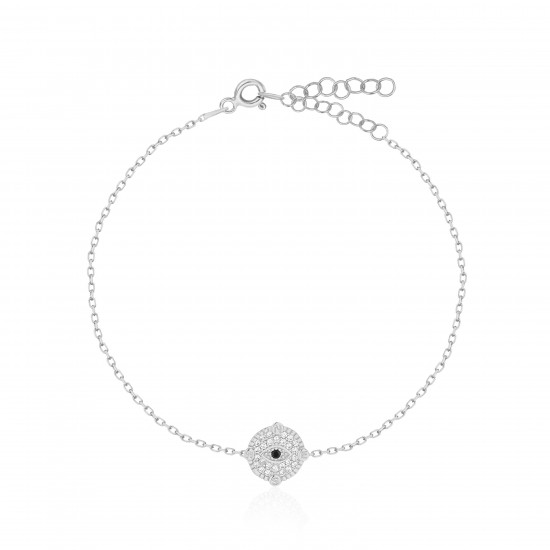 CZ10121B ΒΡΑΧΙΟΛΙ ΜΑΤΙ ZIRGON SILVER 925