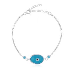 CZB2805TUR ΒΡΑΧΙΟΛΙ ΜΑΤΙ ZIRGON SILVER 925