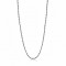 FNCY0296NWH ΚΟΛΙΕ ZIRGON 90cm BLACK PL 925