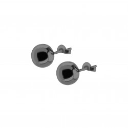 CZEAR6404BIG ΣΚΟΥΛΑΡΙΚΙ ΜΠΙΛΙΑ 10mm ΚΑΡΦΩΤΟ BLACK PL 925