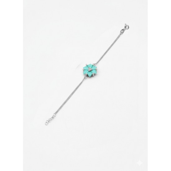 CZ10234BTUR ΒΡΑΧΙΟΛΙ ΛΟΥΛΟΥΔΙ SILVER 925