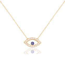 CZ0108NBU ΚΟΛΙΕ ΜΑΤΙ GOLD PL 925