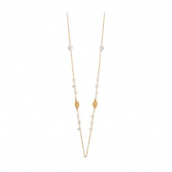 CZ9993N ΚΟΛΙΕ PEARL GOLD PL 925