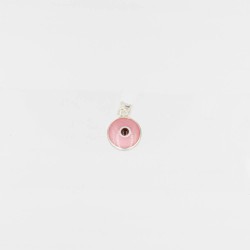PENDANT 10mm PINK SILVER 925